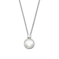 swarovski tricia clear crystal pearl pendant 5032907