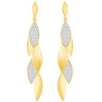 Swarovski Grape Gold Plated Earrings 5264814