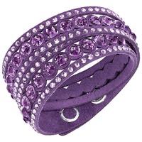 swarovski slake dot purple bracelet medium 5201123