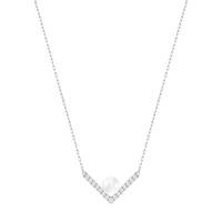 Swarovski Edify Crystal Pearl Necklace 5213361