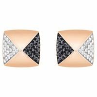 swarovski glance rose gold plated stud earrings 5272101