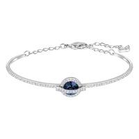 Swarovski Ladies Blue Crystal Favor Bangle 5226389