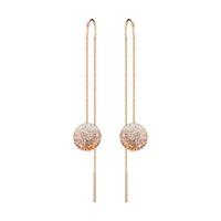 Swarovski Ladies Fun Rose Gold Plated Dropper Earrings 5238110