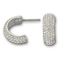 Swarovski Palace Crystal Pave Hoops 1106512