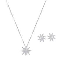 Swarovski Ladies Fizzy Stars Crystal Jewellery Set 5253054