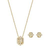 Swarovski Ladies Favor Gold Plated Crystal Jewellery Set 5226281