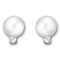 Swarovski Tricia Crystal Simulated Pearl Studs 1605109