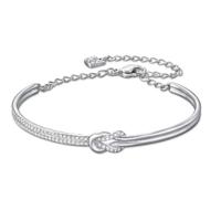 Swarovski Voile Pave Knot Half Bangle 5007773