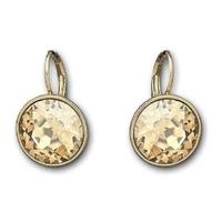 Swarovski Bella Gold Plated Faceted Crystal Drop Earrings 901640