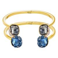 Swarovski Ladies Gold Plated Freckle Bangle 5226098