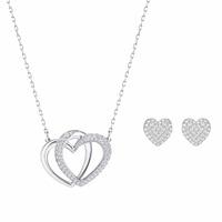 Swarovski Dear Intertwined Hearts Jewellery Set 5346124