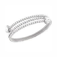 Swarovski Twisty Triangle Bangle