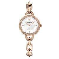 Swarovski Aila White Rose Tone Bracelet Watch