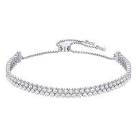 Swarovski Subtle Rhodium-plated Bracelet