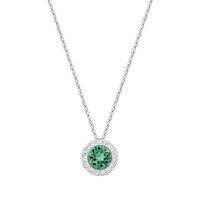 Swarovski Angelic Green Circle Pendant