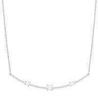 Swarovski Gray White Necklace