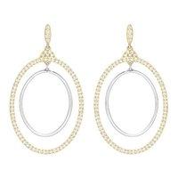 Swarovski Gilberte Hoop Gold Plated Earrings