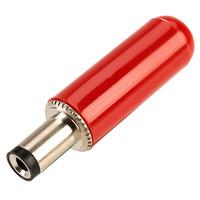 switchcraft 765 dc power plug 25mm red