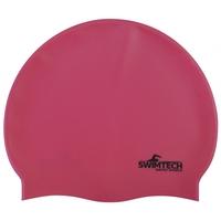 SwimTech Silicone Swim Cap Pink