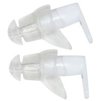 SwimTech Ear Plugs White/Clear