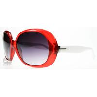 sxuc vintage sunglasses red and white l22608