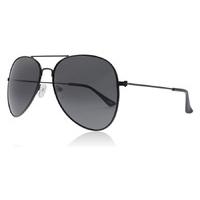 SXUC Pilot Sunglasses Black CR001 Polariserade 60mm