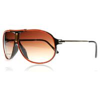 SXUC Paramount Sunglasses Orange / Brown 22635 60mm