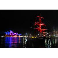 sydney harbour tall ship vivid dinner cruise