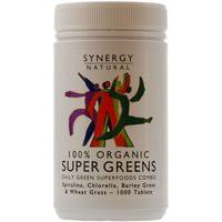 Synergy Organic Super Greens, 1000Tabs