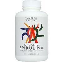 Synergy Organic Spirulina, 500Tabs