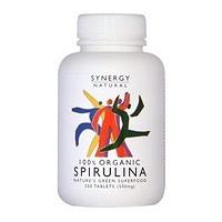 synergy organic spirulina 200tabs