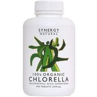 synergy organic chlorella 500mg 500tabs