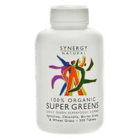 Synergy Organic Super Greens - 500 tablets