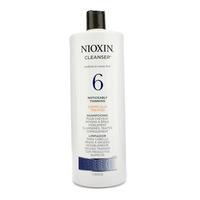 System 6 Cleanser For Medium to Coarse Hair Chemically Treated Noticeably Thinning Hair 1000ml/33.8oz