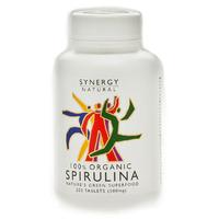 synergy organic spirulina 200 tablets