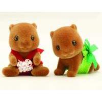 Sylvanian Beaver Twin Babies