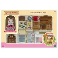 Sylvanian Families Classic Furniture Set for Cosy Cottage Starter Home
