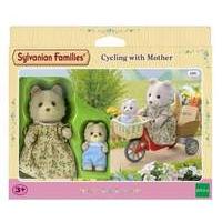 Sylvanian Families Cycling With Mother