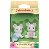 Sylvanian Families White Mouse Twins