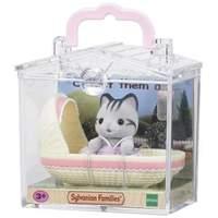 Sylvanian Families Cat in Cradle Baby Carry Case