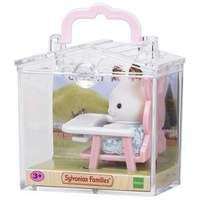 Sylvanian Families Rabbit on Baby Chair Baby Carry Case