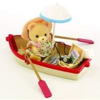 Sylvanian Canal Rowing Boat and Figure