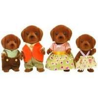 Sylvanian Families Chocolate Labrador Family