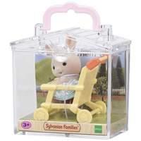 Sylvanian Families Rabbit on Pushchair Baby Carry Case