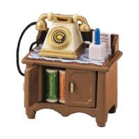 sylvanian families brown telephone table