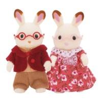 Sylvanian Families Chocolate Rabbit Grandparents