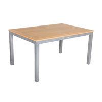 syn teak 6 seater rectangular table