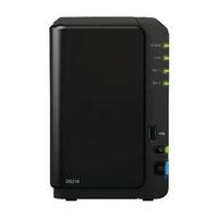 synology ds216 2 bay nas desktop enclosure ds216