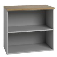 sylvan low bookcase unit walnut self assembly required