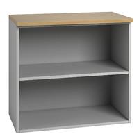 Sylvan Low Bookcase Unit Beech Professional Assembly Included